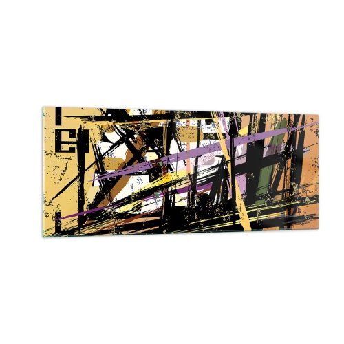 Üveg kép - Éles vágás - 100x40 cm
