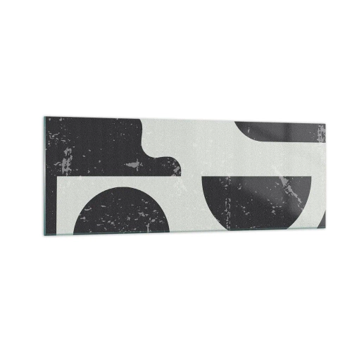 Üveg kép - Kompozíció fent és lent - 140x50 cm