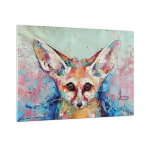 Üveg kép - Készen álltok rám? - 100x70 cm