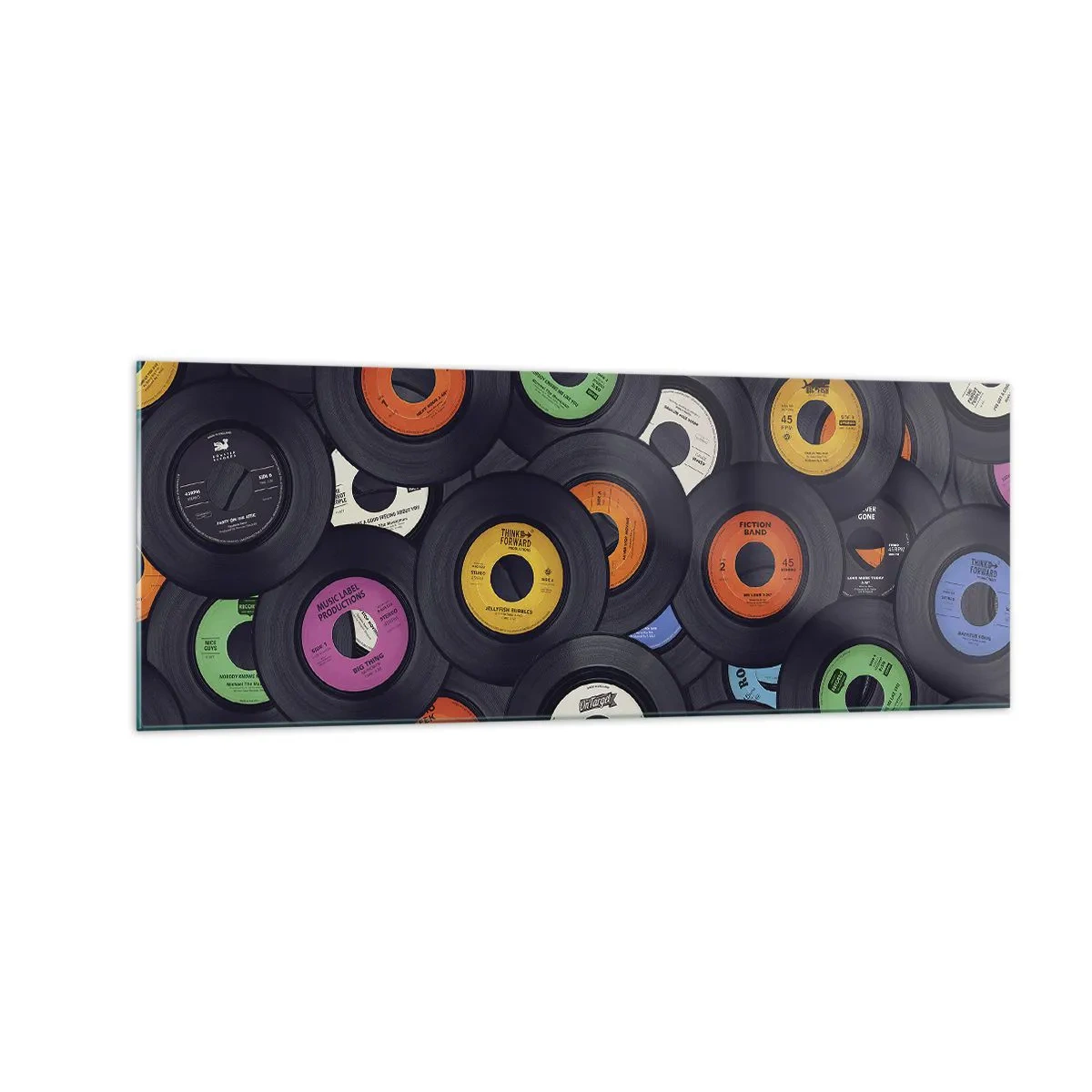 Üveg kép - A klasszika színei - 140x50 cm