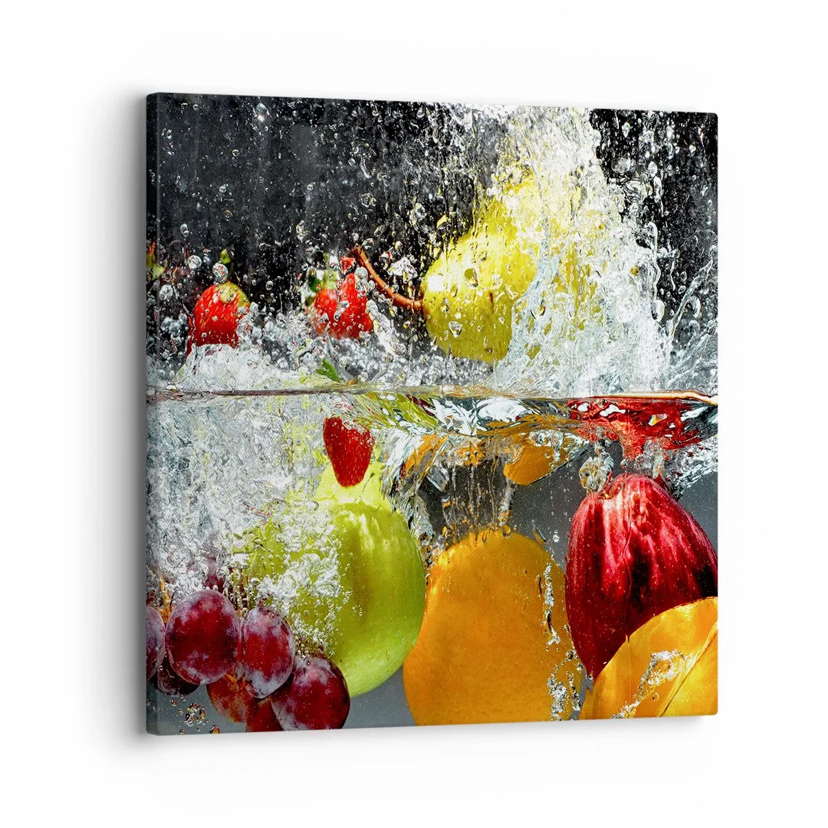 Vászonkép - Gyümölcsös frissítés - 30x30 cm