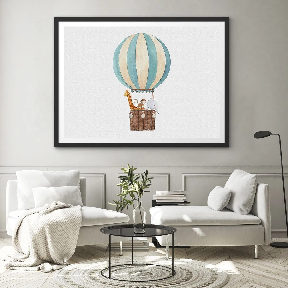 Poszter fehér keretben - Fantasztikus utazás - 50x40 cm