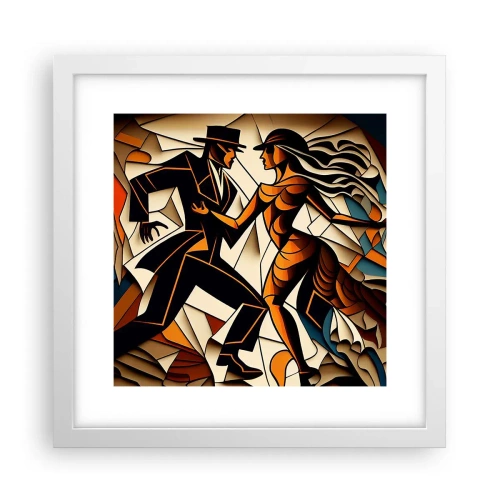 Poszter fekete keretben - Szenvedély és hév tánca - 30x30 cm