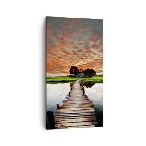 Vászonkép - Nyújtsd ki a karjaidat - lélegezz  - 45x80 cm