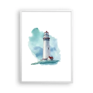 Poszter fekete keretben - A kék szelíd húga - 50x70 cm