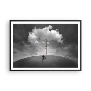 Poszter fehér keretben - Minden lehetséges - 100x70 cm