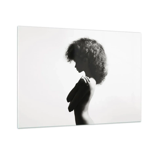Üveg kép - Mint virág a karcsú száron - 100x70 cm