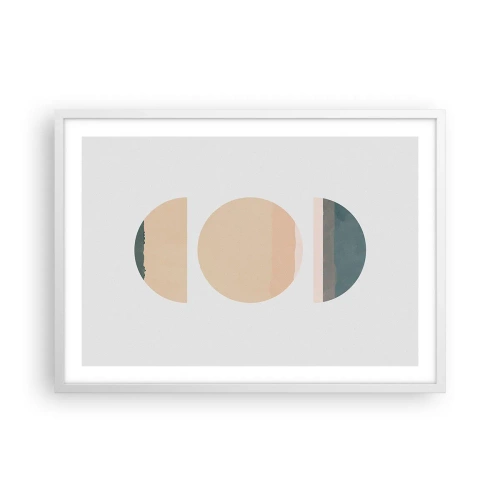 Poszter fekete keretben - Kerékről kerékre - 70x50 cm