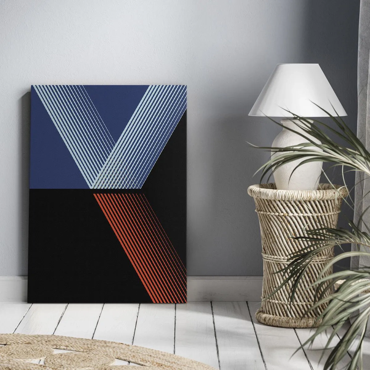 Vászonkép - Egyszerű történet - 55x100 cm