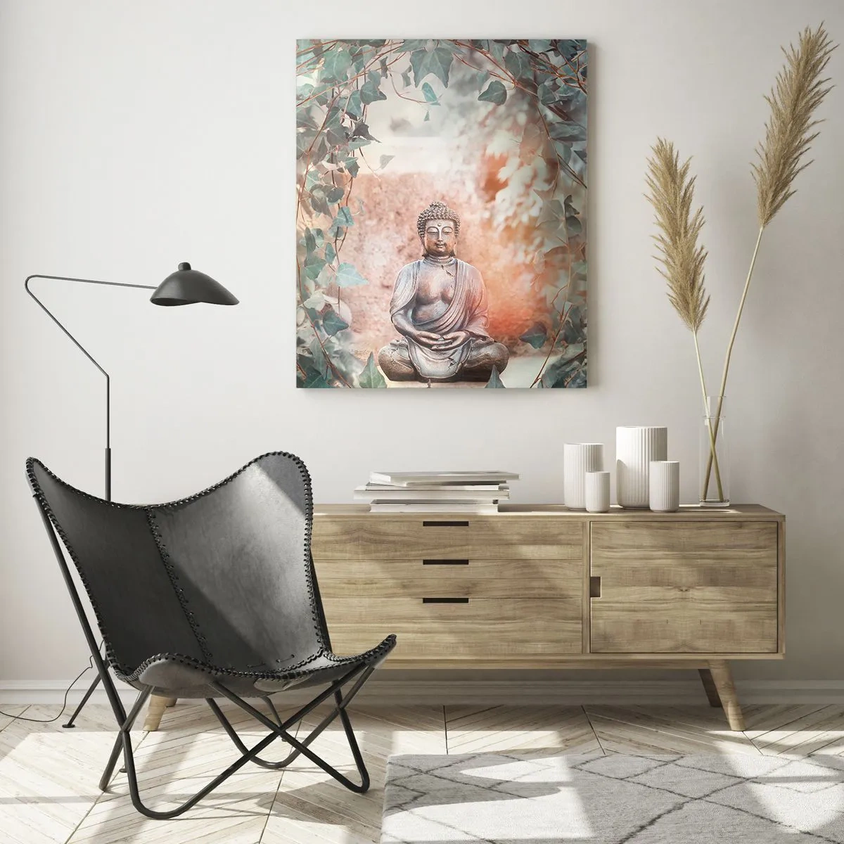 Üveg kép - Örömteli harmónia - 80x120 cm