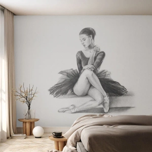 Öntapadós Fotótapéta Deluxe Sticker - A tánccal elvarázsolva - Balerina, Tánc, Balett - 200x140 cm