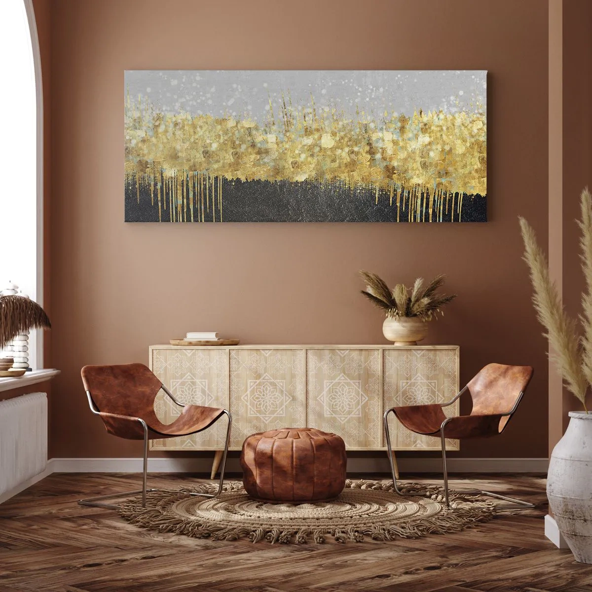 Vászonkép - Befelé és felfelé - 100x40 cm