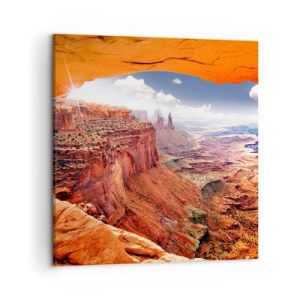 Vászonkép - Maga a természet faragta - 50x50 cm