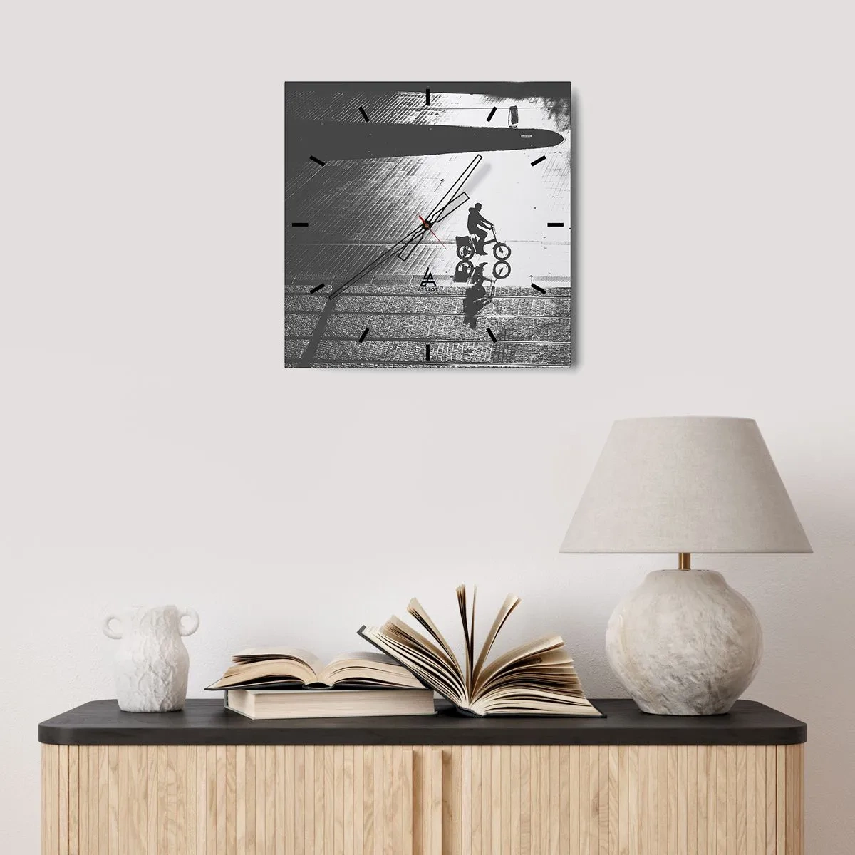 Falióra, Óra - Előre, a városon keresztül - 40x40 cm