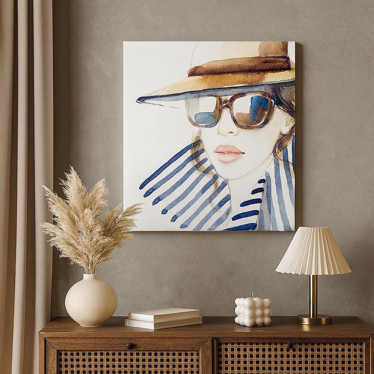 Vászonkép - Florida üdvözli Önt! - 30x30 cm