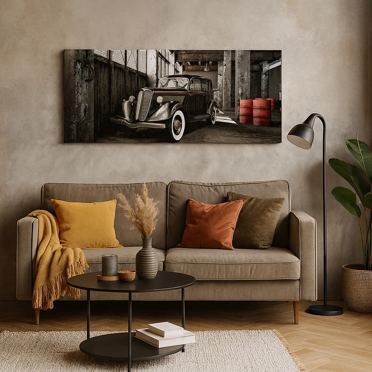 Vászonkép - Az 30-as évek örök eleganciája - 30x30 cm