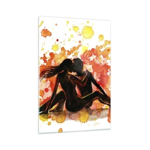 Üveg kép - És világosság lett - 70x100 cm