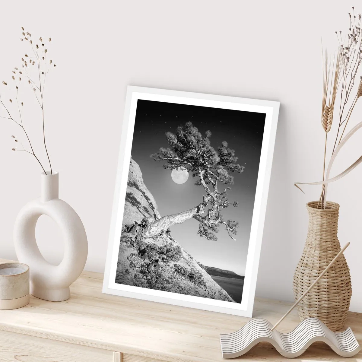 Poszter fekete keretben - Győztes harcos - 30x40 cm