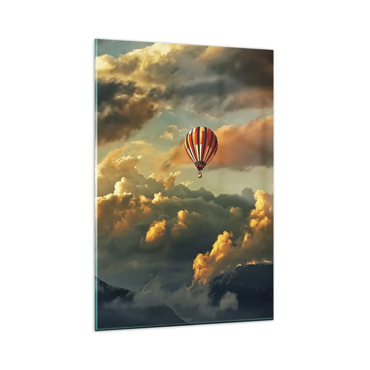 Üveg kép - Azért repülök, mert akarok - 80x120 cm