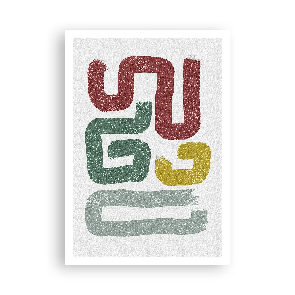 Poszter - Egy ismeretlen nyelven - 70x100 cm