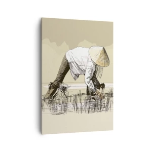 Vászonkép - Sikeres betakarítást - 70x100 cm