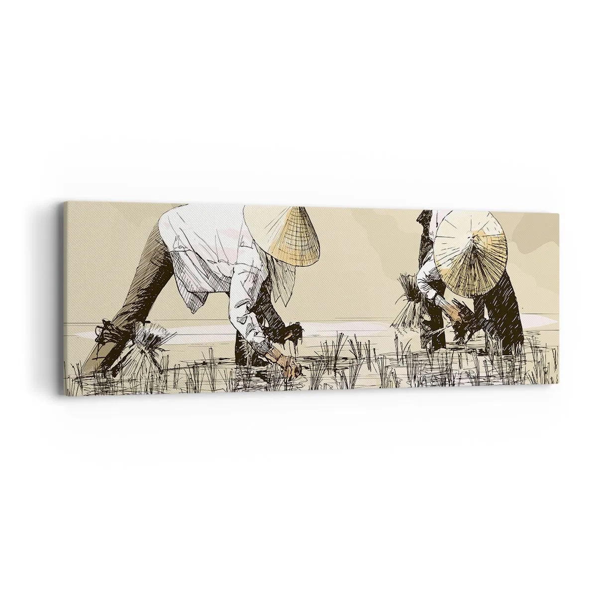 Vászonkép - Sikeres betakarítást - 90x30 cm