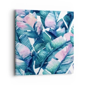 Vászonkép - Egy banánligetben - 40x40 cm