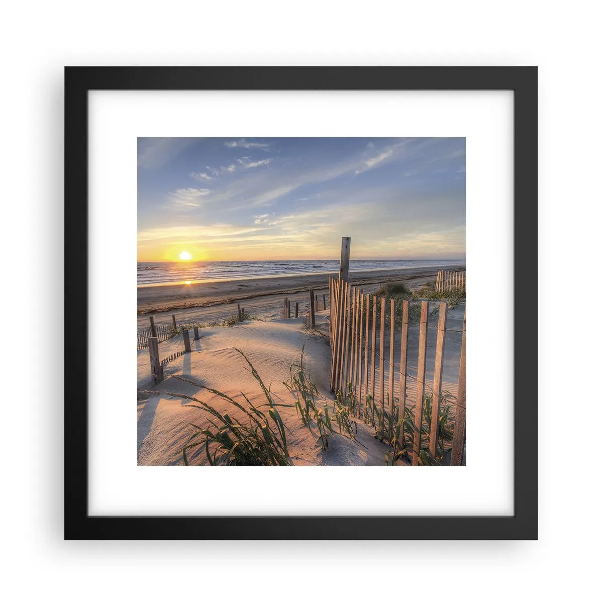 Poszter fehér keretben - A szél ragyogása és árnyéka - 30x30 cm