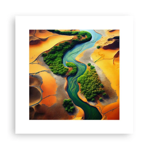 Poszter - Életetadó folyó - 30x30 cm