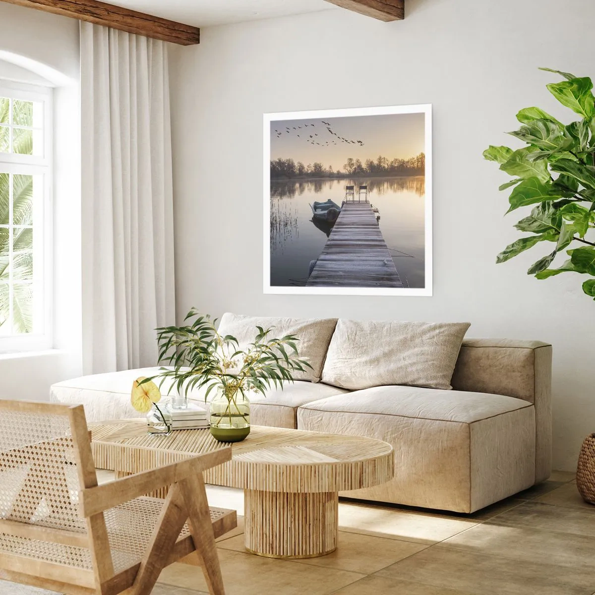 Poszter - Egy kis idő múlva visszajövök - 60x60 cm