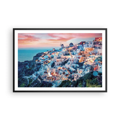 Poszter fehér keretben - Nagyszerű görög vakációd - 91x61 cm