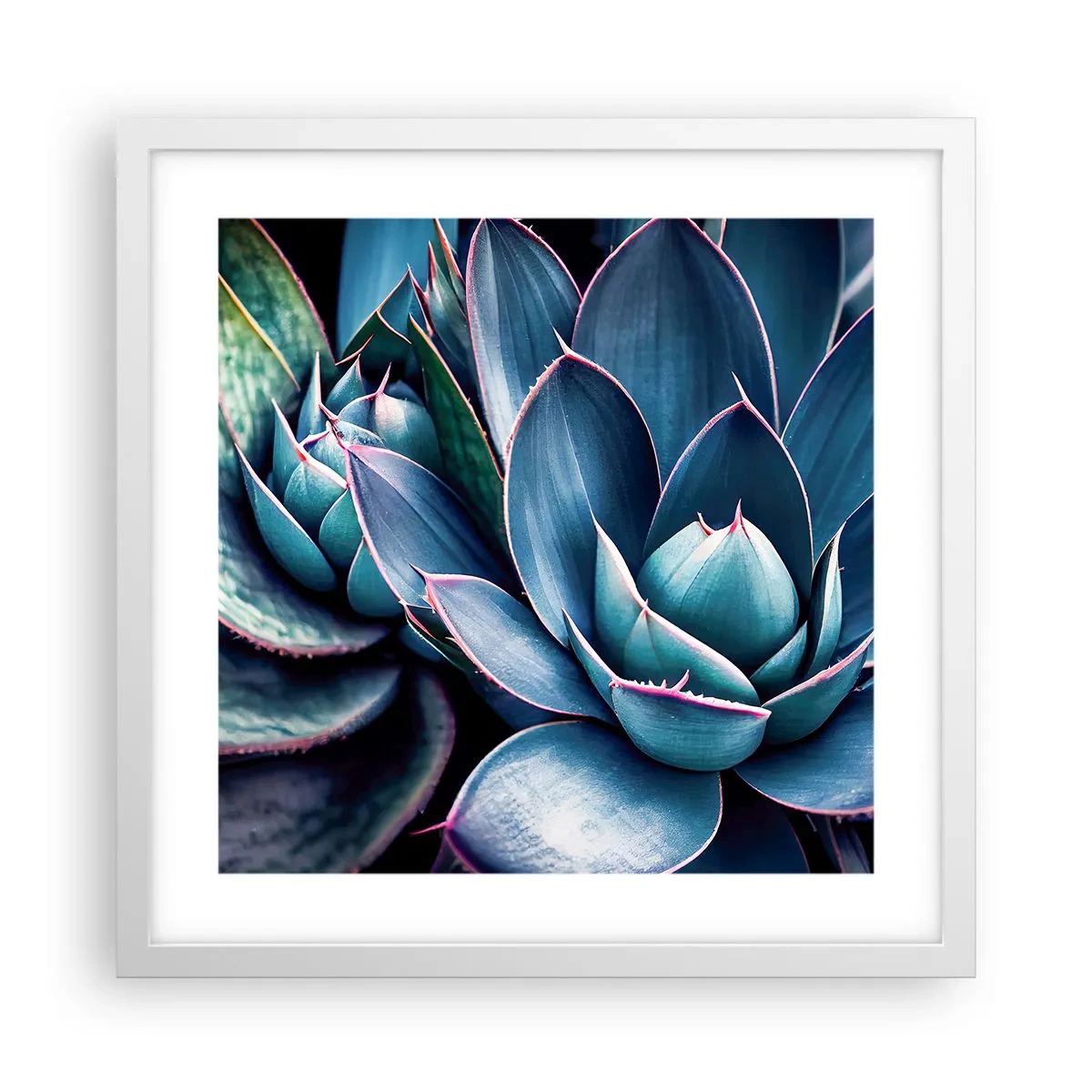 Poszter fekete keretben - Életerő - 40x40 cm