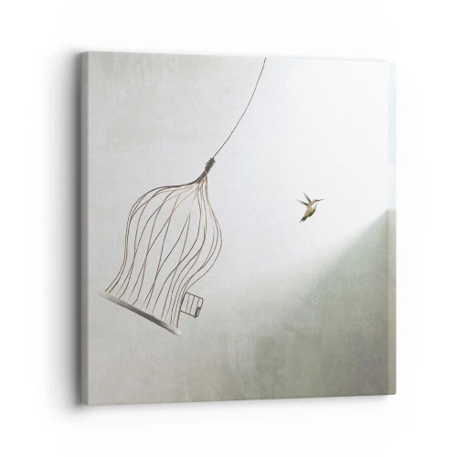 Vászonkép - Az elememen - 30x30 cm