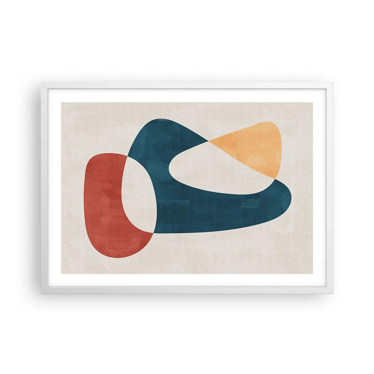 Poszter fekete keretben - Befolyások és metamorfózisok - 70x50 cm