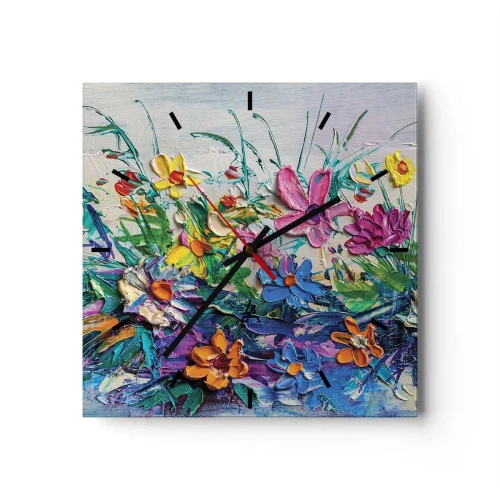 Falióra, Óra - Egyáltalán nem csendélet - 30x30 cm