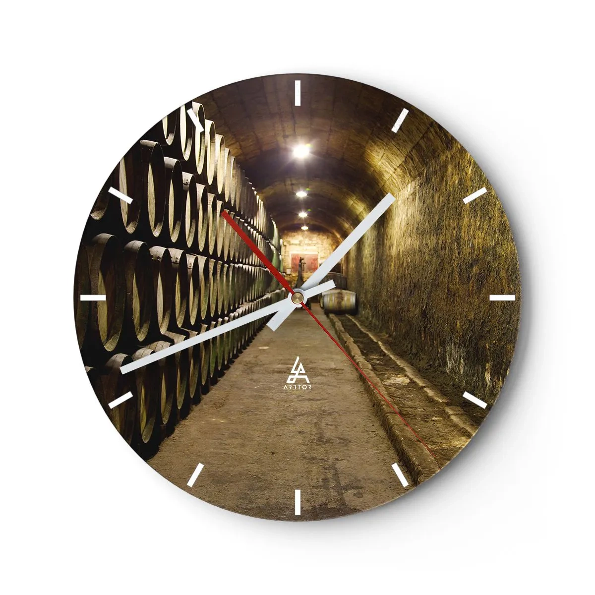 Falióra, Óra - Jó lefeküdni - 40x40 cm