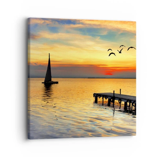 Vászonkép - Az esti visszatérések - 30x30 cm