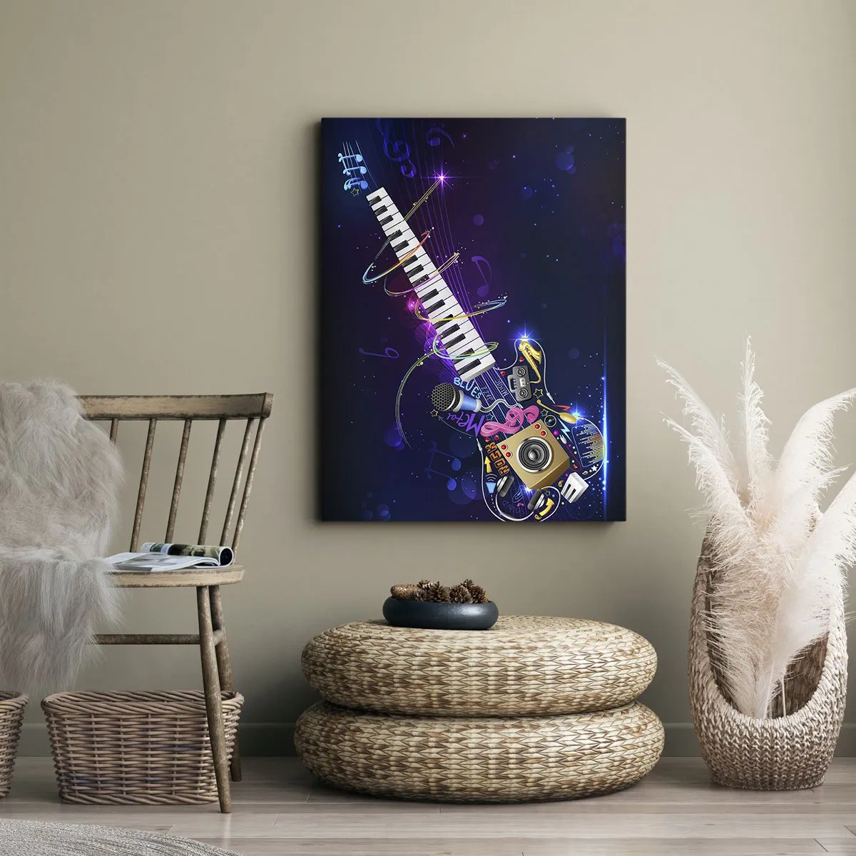 Vászonkép - És minden rendben van - 65x120 cm