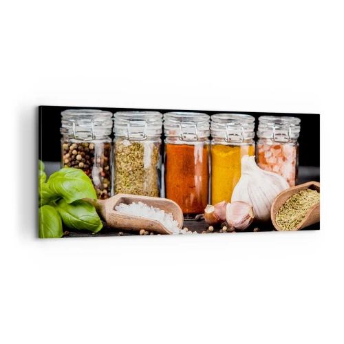 Vászonkép - Hogy az életnek legyen íze - 100x40 cm