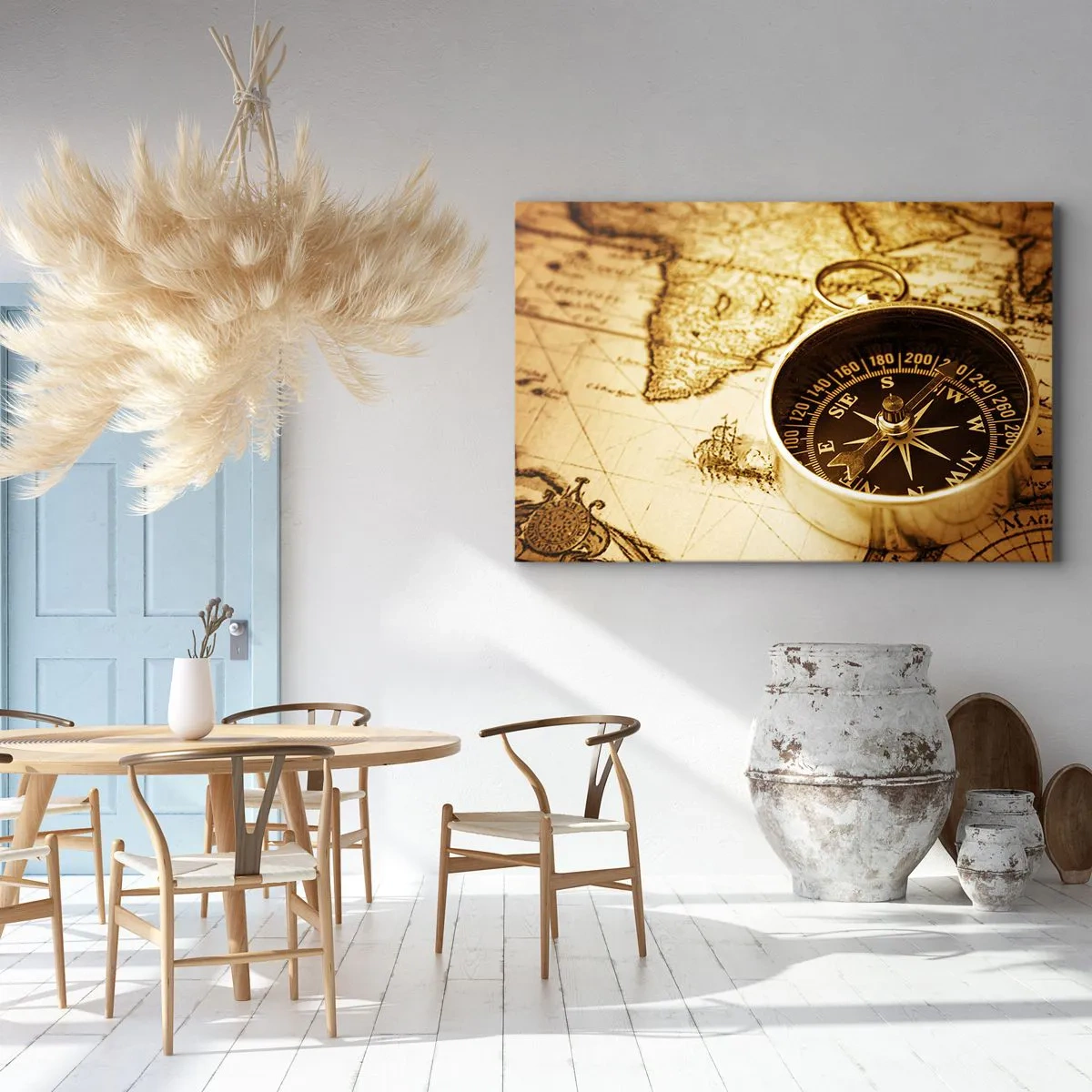 Vászonkép - Keletre, vagy nyugatra? - 120x80 cm