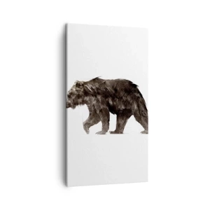 Vászonkép - Mindig igazi szőrmét hordok! - 45x80 cm