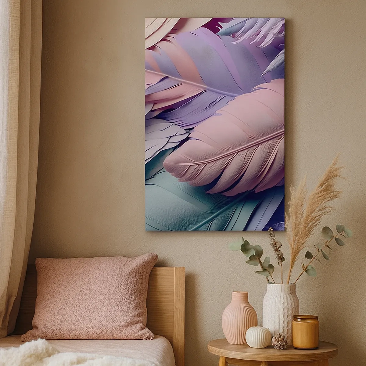 Vászonkép - Madár sikk - 50x70 cm