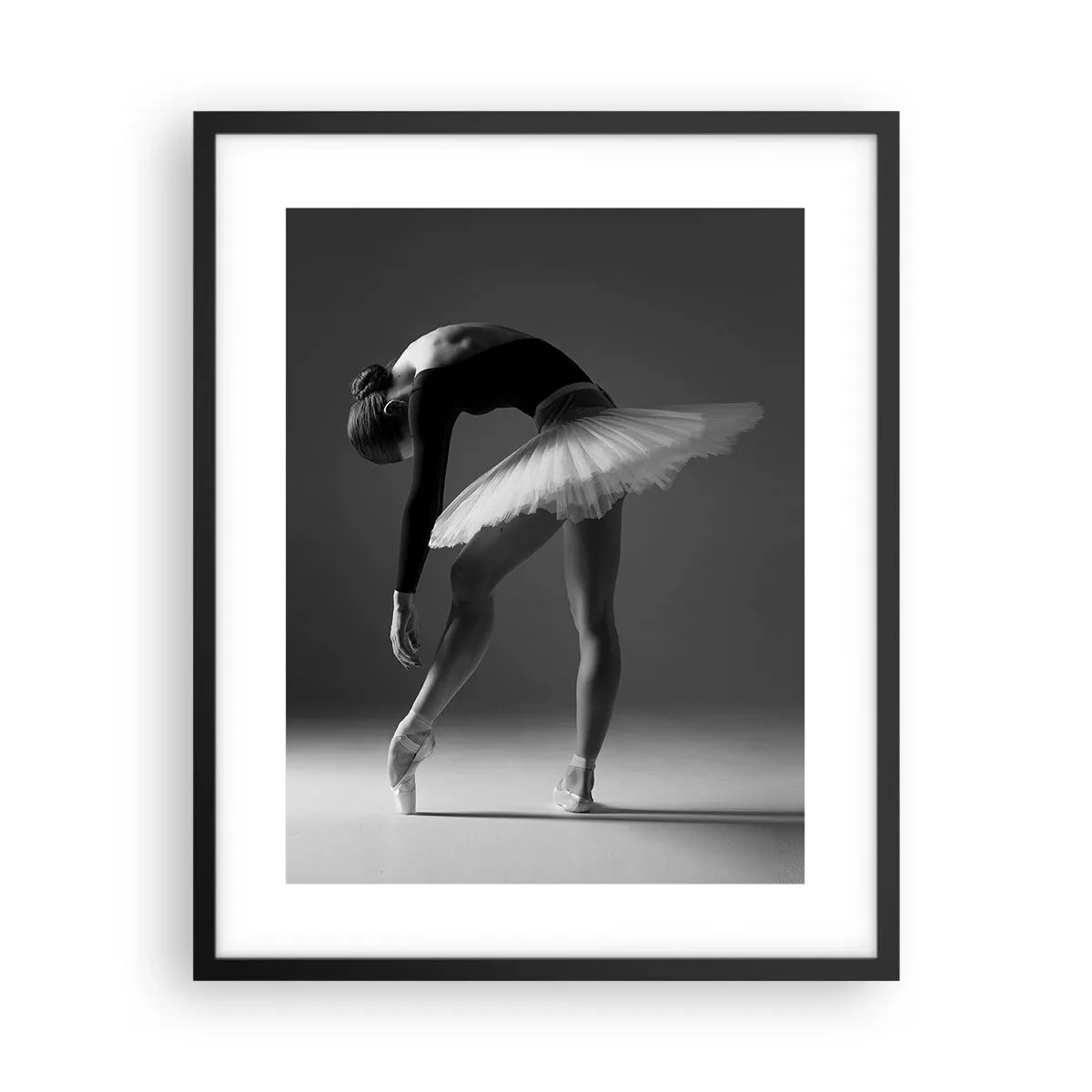 Poszter fehér keretben - Bella balerina - 40x50 cm