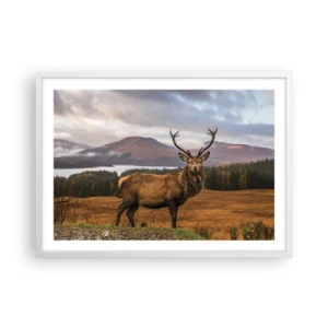 Poszter fekete keretben - A természet fensége - 70x50 cm