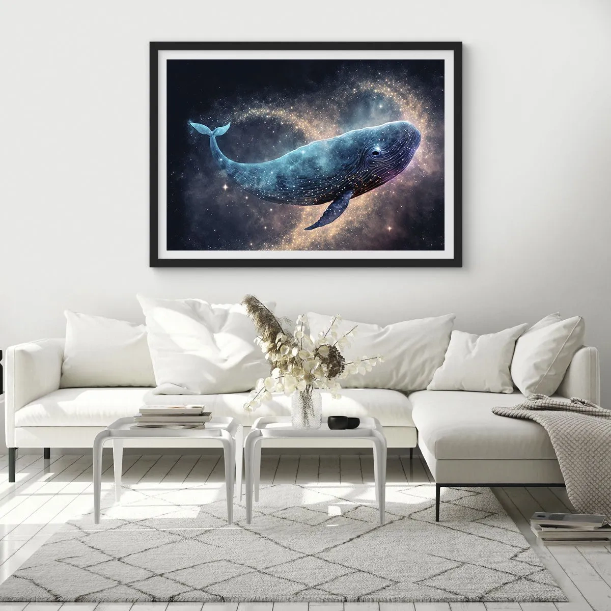 Poszter fehér keretben - Van egy világ... - 70x50 cm