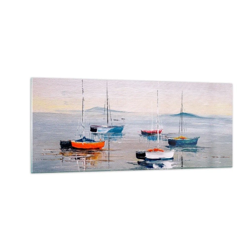 Üveg kép - Jól megérdemelt pihenés - 100x40 cm