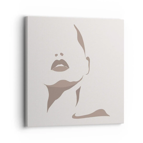 Vászonkép - Fényből és árnyékból létrehozott - 30x30 cm