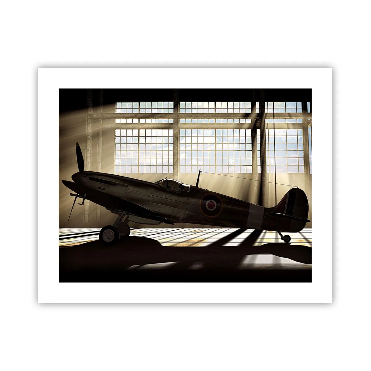 Poszter - Harcos pihenése - 50x40 cm