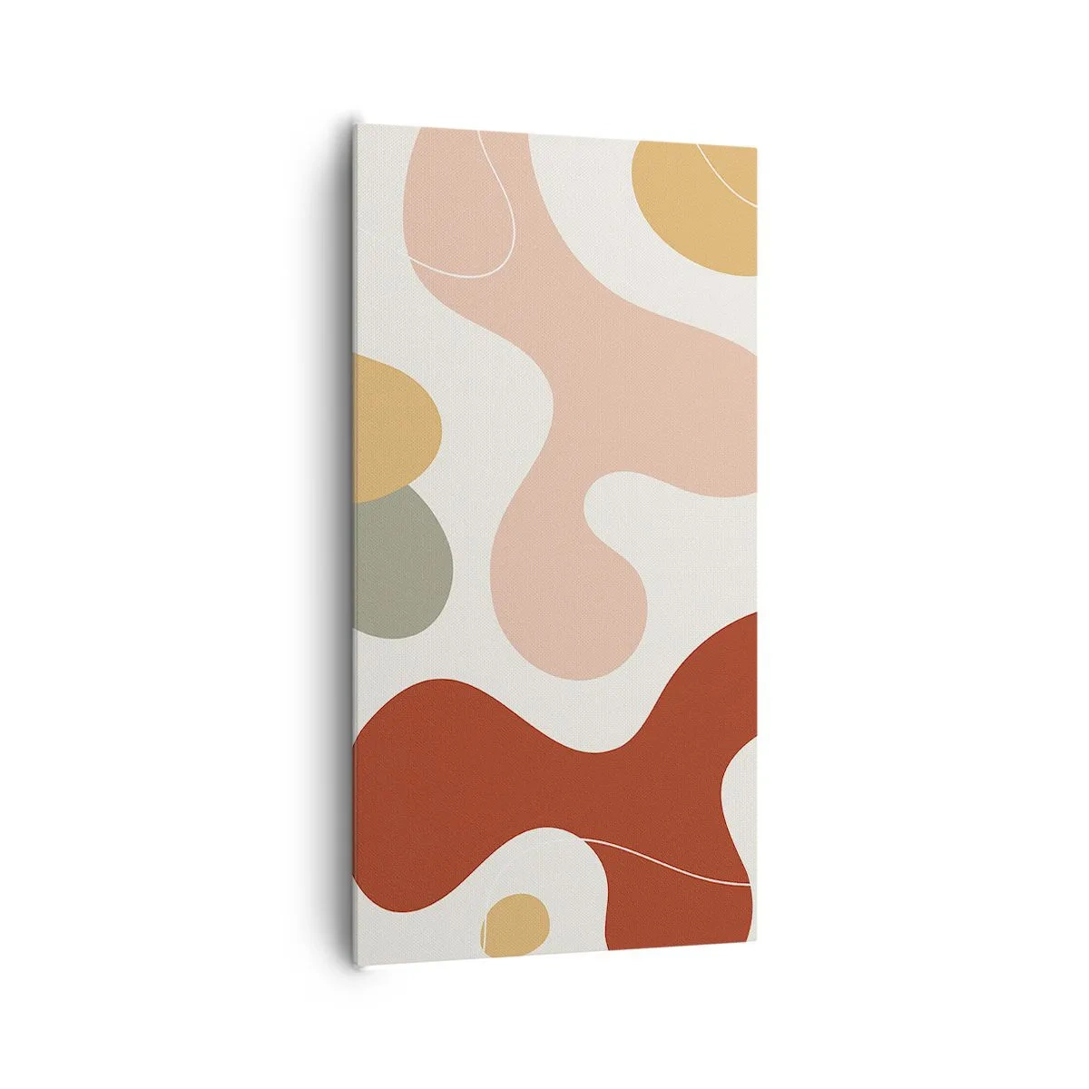 Vászonkép - Pöttyök vagy hullámok? - 65x120 cm