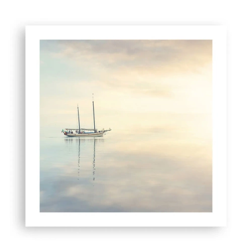 Poszter - A csend tengerében - 50x50 cm